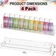 thumbnail image 2 of Transparent Paint Storage Box Wall-Mounted, Miniature Paint Rack, Paint Rack Organizer, Craft Paint Storage Rack, 2 of 5