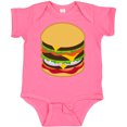 thumbnail image 3 of Inktastic Hamburger Lover Boys or Girls Baby Bodysuit, 3 of 5