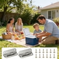 thumbnail image 3 of Outdor Stainless Steel Compact Hinge For Cooler Refrigerator Cabinet Door Heavy Duty Rustproof Hardware, 3 of 5