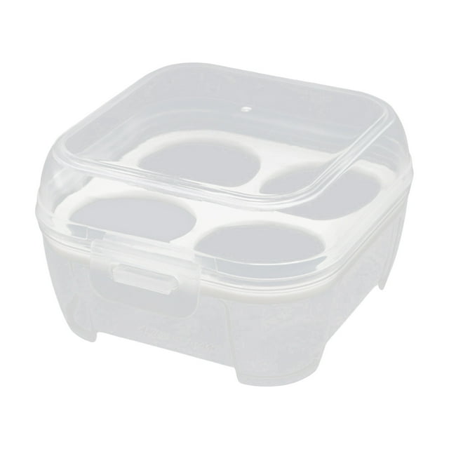 Egg Holder Egg Container Shockproof Egg Storage Crisper Egg For Refrigerator Camping Picnic Travel Kitchen Outdoor Large Meal Prep Containers