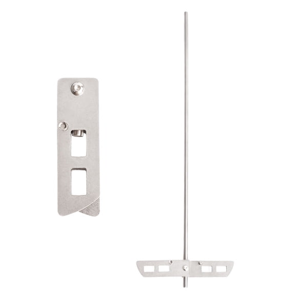 Advancent Varilla mezcladora de vino y cerveza de acero inoxidable de 5 pulgadas, agitador, taladro de 17,5 pulgadas, accesorio mezclador, Barra de herramientas