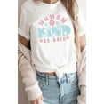 thumbnail image 2 of Human Kind Be Both Spring Floral Graphic Tee T-Shirt, 2 of 8