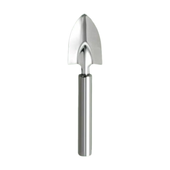 Stainless Steel Mini Garden Hand Shovel, Compact Pointed Trowel for Potted Plants, Balcony & Garden Soil Loosening Use