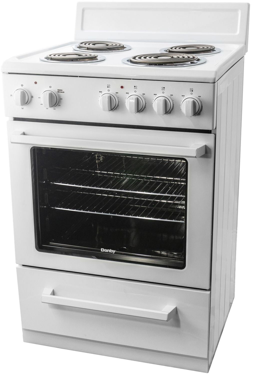 Danby DERM240WC Cuisinière électrique de 24 po de largeur en Blanc