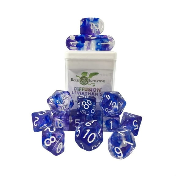 Diffusion Poly Set - Leviathans Wake w/Numbers (15)