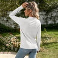 thumbnail image 5 of FAIWAD Cardigan Sweaters for Women Collared Button Down Open Front Knit Cardigans Long Sleeve Casual Sweater Cardigans, 5 of 9