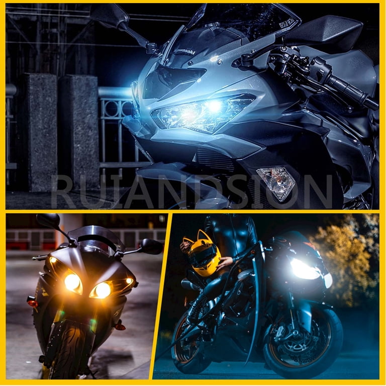 Dreamizer 1157 LED Turn Signal Lights For Harley Davidson Softail (1998-2023) - Amber/White, Pair