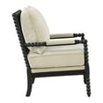 thumbnail image 5 of Eliza Spindle Chair in Linen Beige Fabric, 5 of 9