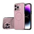 thumbnail image 1 of Cover For iPhone 13, Case with Kickstand,MagSafe Compatible Case with Built-in Camera Cover,Slim Shockproof Dustproof Case Cover, rosegold, 1 of 7