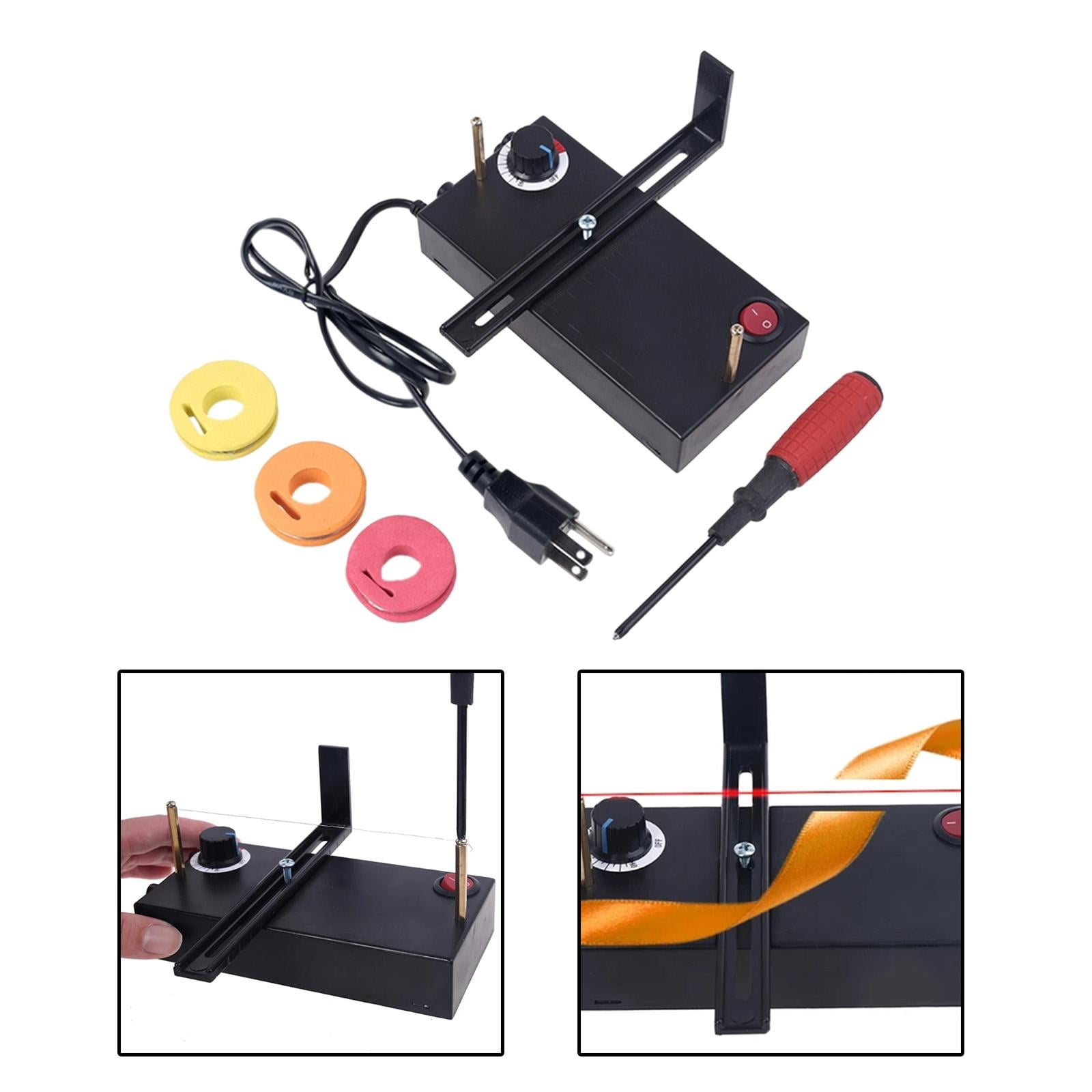Hot Ribbon Cutter Cutting Machine Thermal Wire for Rope craft Webbing 