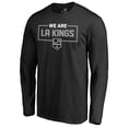 thumbnail image 2 of Men's Black Los Angeles Kings Iconic Collection We Are Long Sleeve T-Shirt, 2 of 3