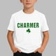 thumbnail image 1 of Blusas y camisas de manga corta con cuello redondo para hombre y niño, camiseta de manga corta con estampado de letras del Día de San Patricio, ropa informal de verano con cuello redondo, top de polié, 1 of 6