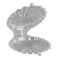 thumbnail image 1 of Frutero Plato de frutas Plato de frutas para el hogar Contenedor de almacenamiento Exhibición decorativa Plata L, 1 of 9