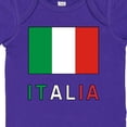 thumbnail image 4 of Inktastic Italy Flag & Italia Black Border Boys or Girls Baby Bodysuit, 4 of 5