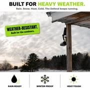 TACTACAM Defend Cellular Security Camera Bundle Solar Panel + Rechargeable Battery + 32GB SD Card 4G LTE No WiFi Needed Wireless Outdoor Camera for Remote Property, Cabin, Ranch, Job Site