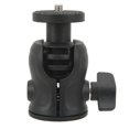 thumbnail image 1 of Tête de trépied rotative à 360 degrés, ABS robuste, rainure en U, trou de vis 1/4 po, mini adaptateur de rotule pour trépied, 1 of 4