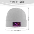 thumbnail image 3 of Invader Zim Stretchable Knitted Beanie Hat Unisex Hat Daily Winter Warm Soft Skull Cap For Men Women, 3 of 7