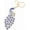 B, variant on Peacock Keychain,Keychains for Women Key Ring Hanging Pendant Creative Car Bag Keychain Gifts Decoration