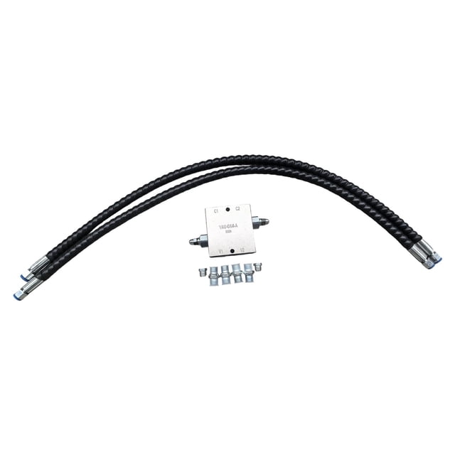 yuksok Kit de Valve de Coussin pour Mini Excavatrice Accessoires Raccords Métal Haute Performance