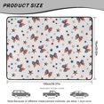 thumbnail image 6 of Yspwyqan SUV Trunk Mat, Patriotic Bow Star All Weather Cargo Liner, Easy to Clean Anti-Slip Auto Interior Accessory Compatible with Saloons, Most Cars, Truck, 6 of 6