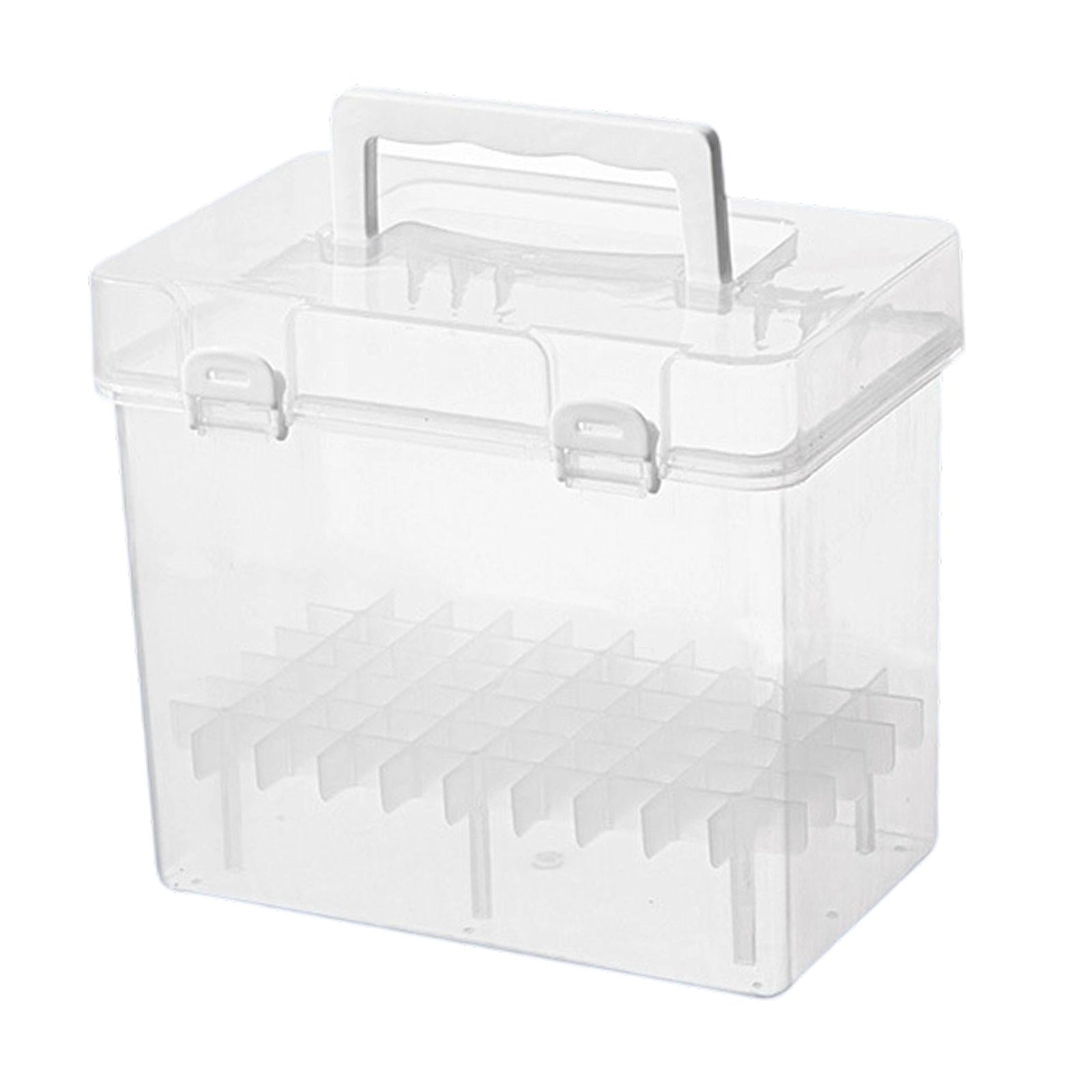 Marker Organizer Holder Storage Container Clear PP Material for Art Supplies Home Office Travel