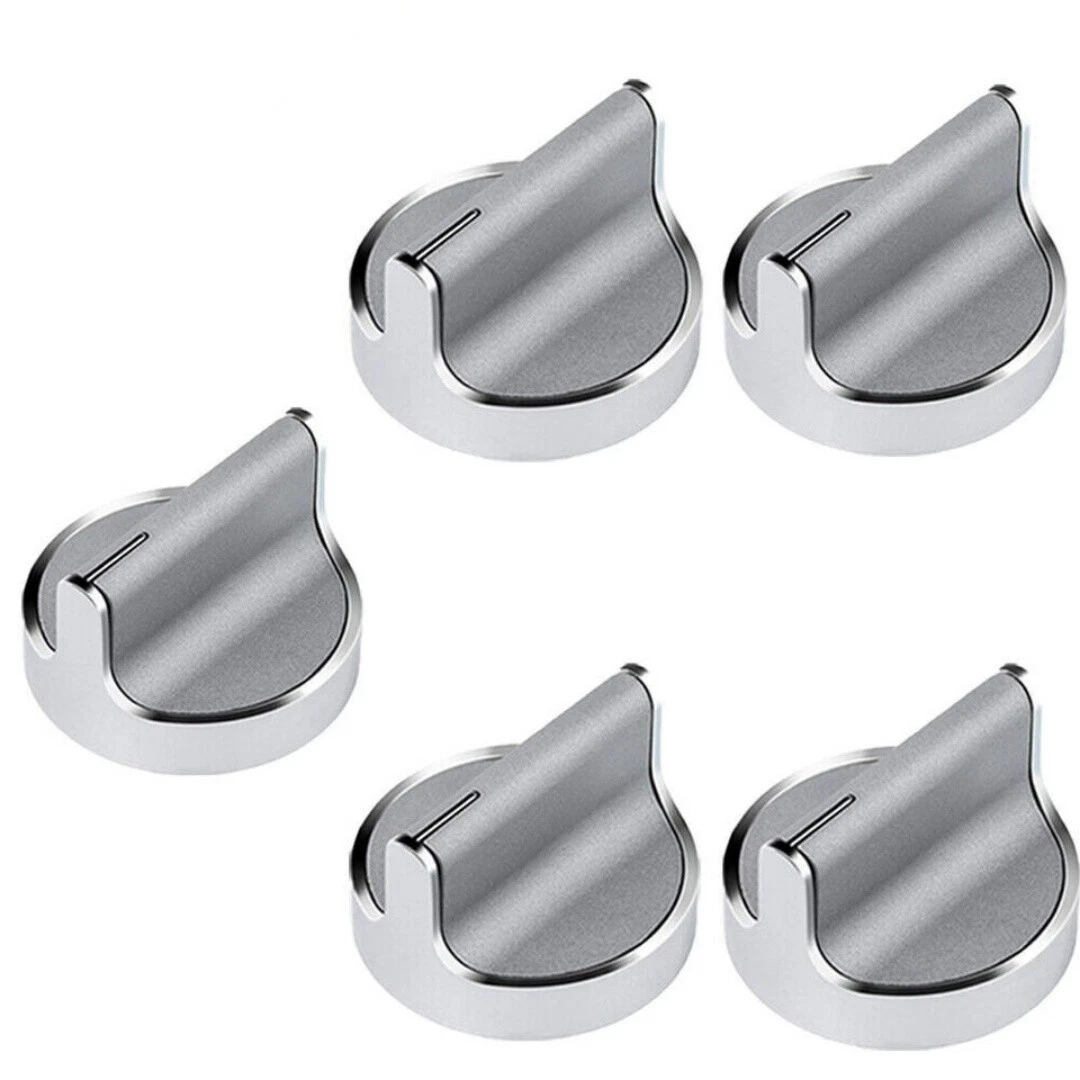 Nuxkst Durable W10594481 Knobs for Whirlpool WCG97US0DS00 WCG51US6DB00