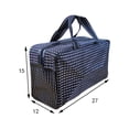 thumbnail image 3 of ADDHAT 1Ud Bolsa De Portátil Y Plegable Color Negro Para Almacenar Cosméticos Y Accesorios De Ducha, 3 of 3