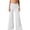 White, variant on FRSASU Coral Fold Over Yoga Pants for Women Wide Leg Loose Fit Lounge Pant Ruched Waist Stretchy Lounge Leggings White