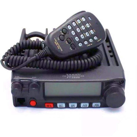 Yaesu FT-2980R Transceptor FM de 144 MHz de Alta Resistencia 80 Vatios, Radio de Dos Vías con Intercomunicador