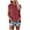 Wine, variant on HXWCHs Women Solid Organic Cotton T Shirt Women's Casual Short Sleeve Crew Neck Pullover Tee with Pocket Loose Fit Basic Solid top Dressy T-Shirt XXL Wine