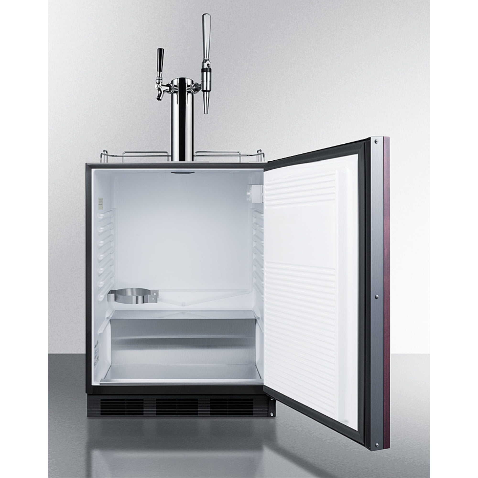 ADA compliant built-in commercial combination cold brew/nitro coffee kegerator
