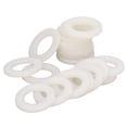 thumbnail image 1 of Nylon Washer Assortment Kit Flat Washer Gasket for Electronics Communication Office Equipment DIN 12A, 1 of 7