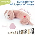 thumbnail image 4 of Heartbeat Toy Puppy Heartbeat Stuffed Toy for Dog Calming Aid, Heartbeat Puppy Toy for Pets Anxiety Relief, Dog Comfort Toy for Behavioral Aid Crate Training, Puppy Essential Pink, 4 of 7
