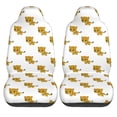 thumbnail image 2 of Fotbe Leopard Print Pattern Automotive Seat Covers for Cars Trucks and SUVs – Car Seat Covers for Front Seats,Protective Seat Covers,Vehicle Seat Covers, Set of 2, 2 of 9