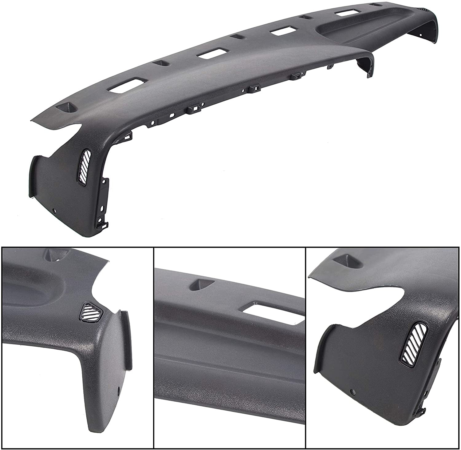 Kojem Gray Top Dash Panel Dashboard Replacement for 1994-1997 Dodge Ram 1500 2500 3500 Replace for Part # 5EY72RC8