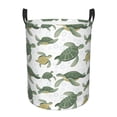 thumbnail image 2 of Goofa Cute Turtle Printed Circular Hamper,Laundry Basket with Handles,Storage Baskets Foldable,Large Capacity Laundry Hamper-Small, 2 of 8