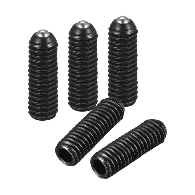 Unique Bargains Vis à Bille, M3 x 10mm Acier au Carbone Métrique Ressort Douille Hexagonale Vis à Vis 20 Unités