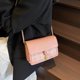 thumbnail image 4 of Bolso pequeño de moda 2025, nuevo estilo, bolso de hombro estilo occidental, bolso de mensajero, textura femenina, pequeño bolso cuadrado, bolso casual simple japonés y coreano., 4 of 5