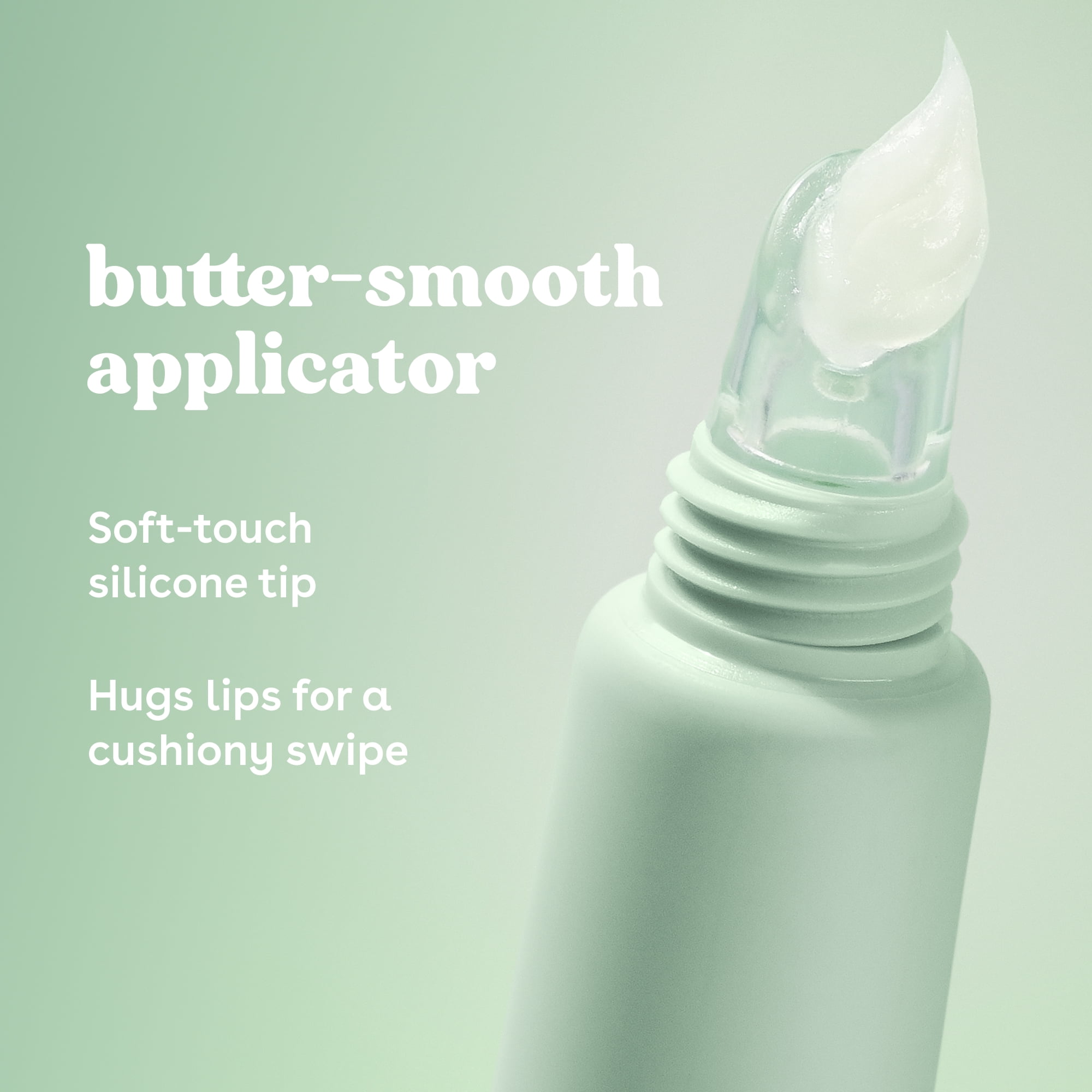 eos Cashmere Lip Butter, Crème de Pistachio, Smooth & Hydrating Lip Butter with Peptides, 0.35 fl oz