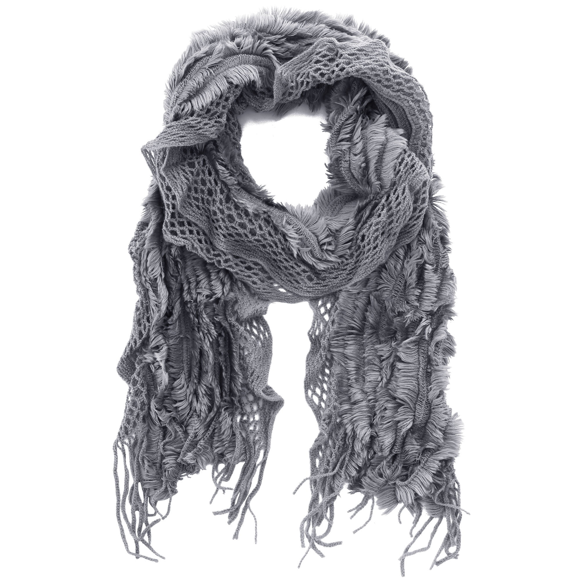 soft acrylic scarf