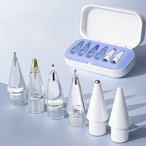 wonima11 Replacement Pencil Tips for Apple Pencil Pro,Upgraded Pencil Tips Fit for Apple 2nd 1st Gen USB-C,Wear-Resistant & Precise Control Needle Pencil Tips with Case,IPad Pro Pencil Sets