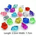 thumbnail image 6 of Tnobhg 1 Bag Sparkling Acrylic Gemstone Fishbowl Filler Bright Polished Realistic Irregular Shape Vase Fillers Fake Ice Stones, 6 of 7