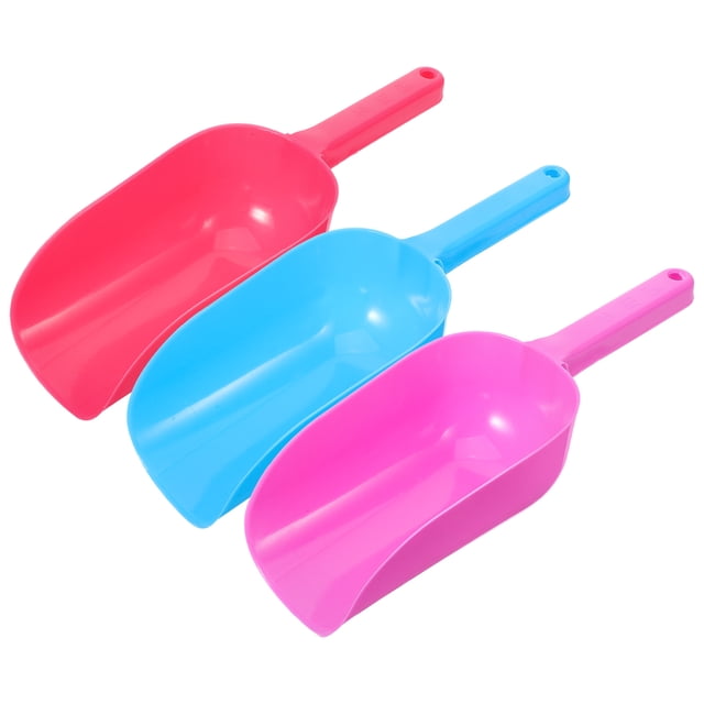 3Pcs Mini Sand Shovels Beach Toys Plastic Snow Spade Playthings for Children