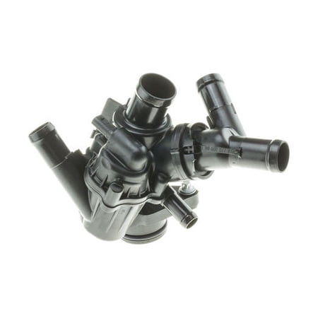 Engine Coolant Thermostat Housing Assembly - Compatible with 2015 - 2020 Mercedes-Benz GLA250 2.0L 4-Cylinder - Motorad