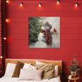 thumbnail image 3 of Stupell Industries Farmhouse Cowboy Snowman & Cardinal Canvas Art, 30 x 30, by Tina LeCour, 3 of 8