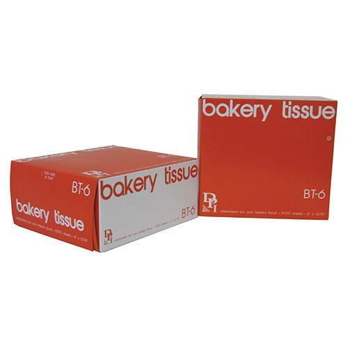 6"x10-3 4" Interfolded Bakery Tissue White Case of 10,000 by