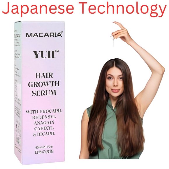 YUII Hair Growth Serum Growth Procapil, Redensyl & Anagain For Women | anti frizz hair serum | hair serum men | hair serum for hair growth | for frizzy hair | hair oil serum for hair growth