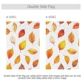 thumbnail image 4 of Yayeee Garden Flag 12" x 18" Double Sided Outdoor Yard Lawn Holiday Decorations, Orange Leaves, 4 of 6