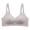 Grey, variant on Womens Sports Bras Low Impact Sports Bra Comfortable Seamless Full Coverage Bra for Women Wireless Bras With Soft Support Regular And Plus Size