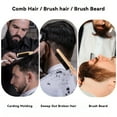 thumbnail image 5 of Men's Beard Brush Boar Wood Comb for Grooming Styling Facial Hair Natural Wood Handle Durable Beauty Tool for Daily Use, 5 of 9